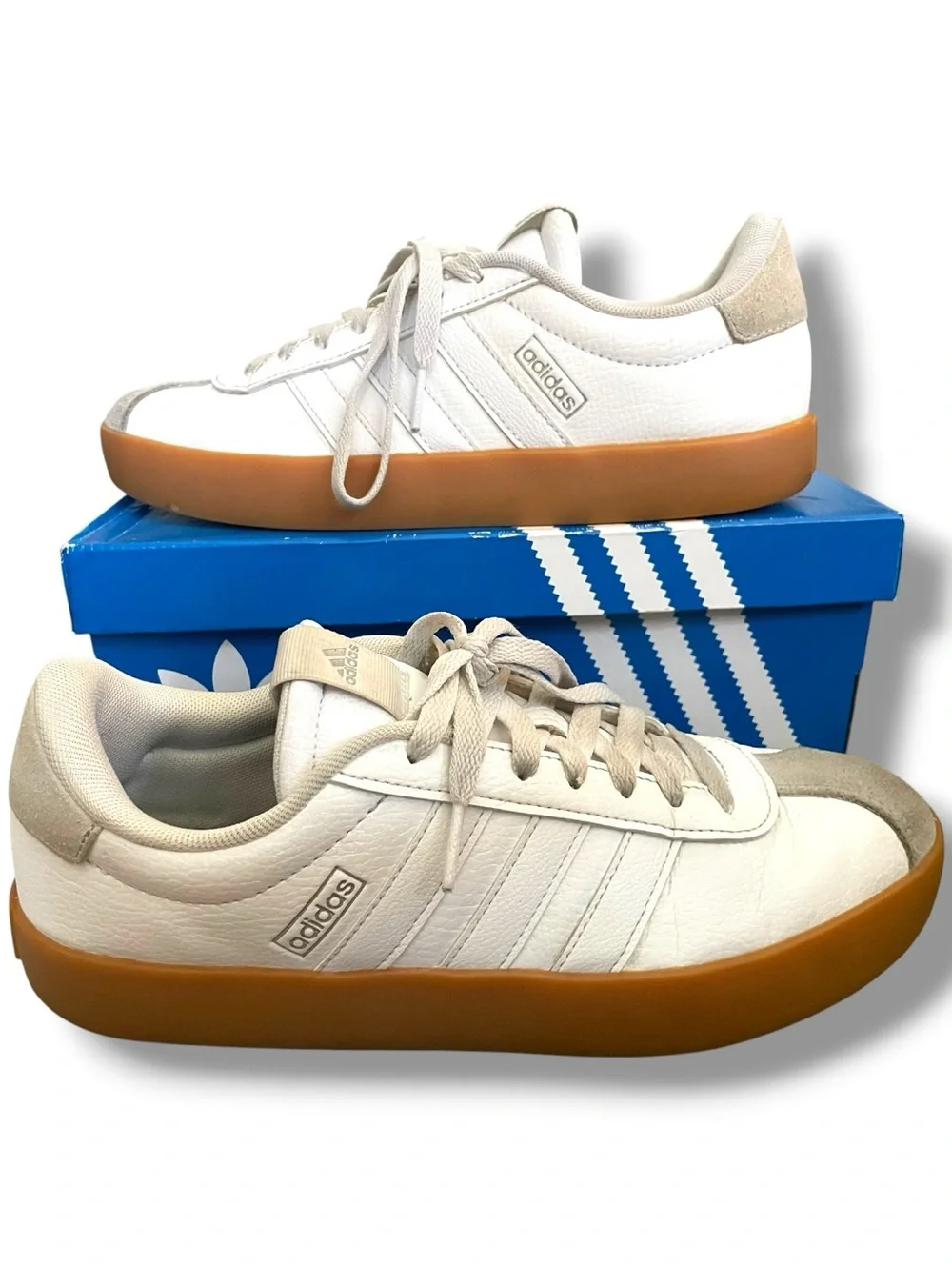 adidas VL Court 3.0 — White Gum